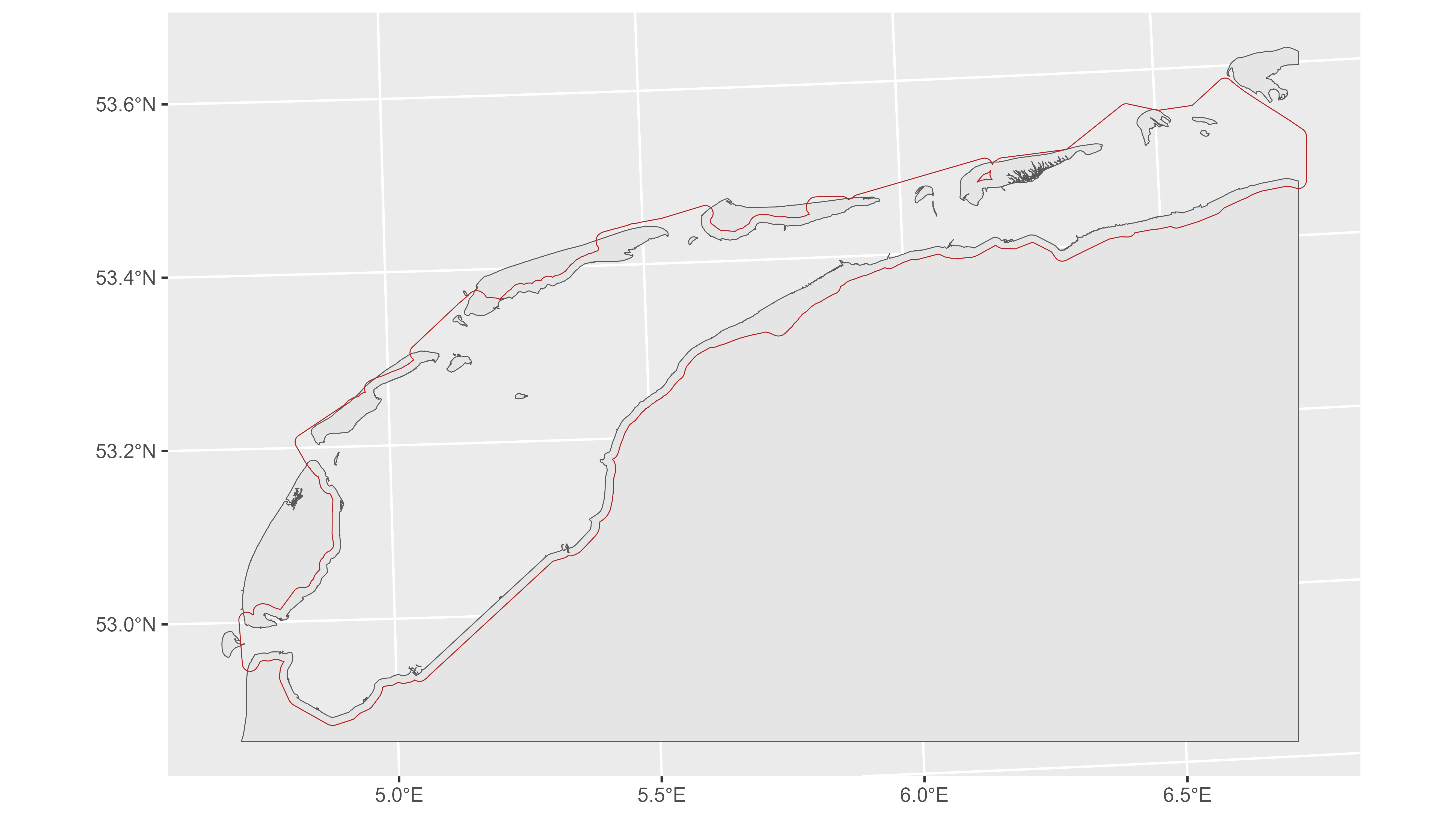 Polygon of the Dutch Wadden Sea